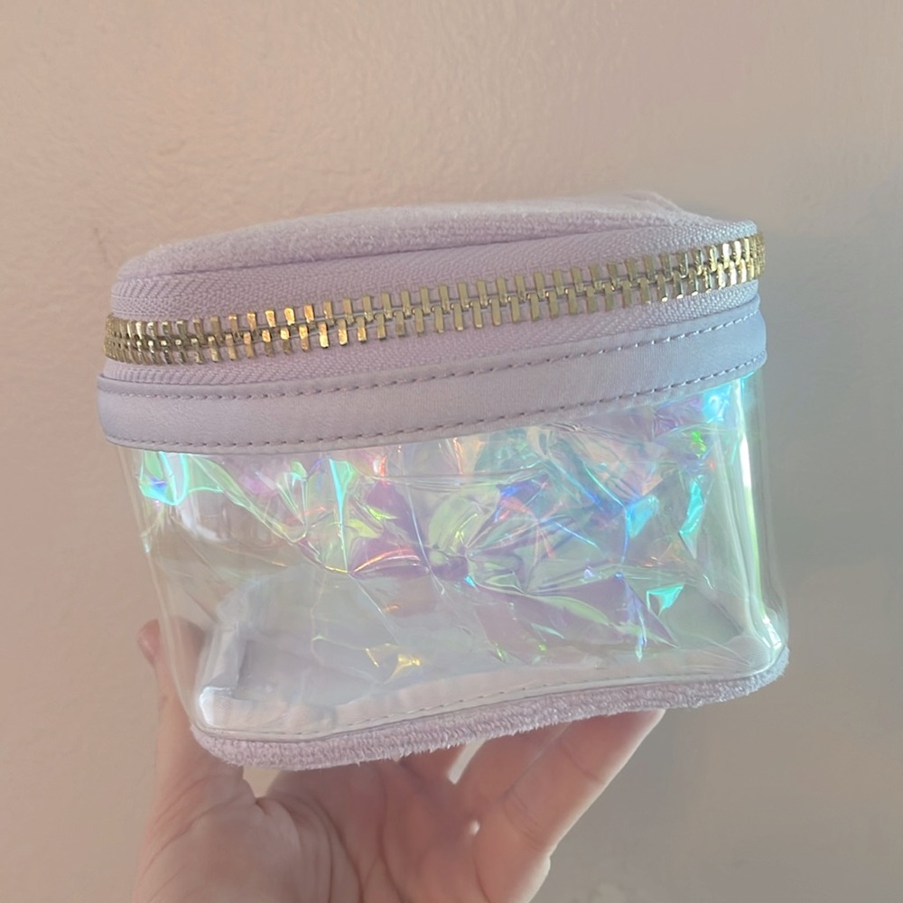 Mini Open Top Terry Pouch 💜